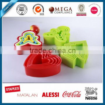 High quality plastic cookie mould,cookie cutter,baking tool