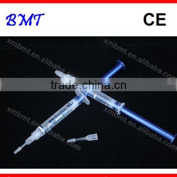 Teeth Bleaching Gel , OEM available , logo on syringe