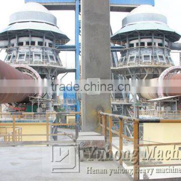 China Zhengzhou, Henan Yuhong Group 100tpd Active Lime Plant, Mini Quick Lime Rotary Kiln