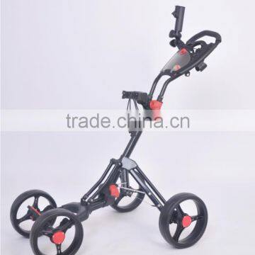 China Manufacturer Folding Golf Trolly 4 Wheels