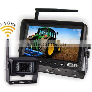 Farm tractor agricultural equipment wireless camera system