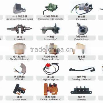 Generator Spare Parts 182f 188f Gx340 Gx390 6500f H7000 Gasoline Engine photo-3