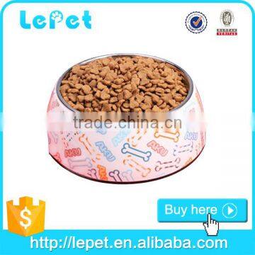 For Amazon and EBay Stores Melamine Stainless Steel Paw Print Pet Bowl Dog Bowl photo-6