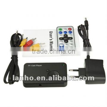 Remote Control USB TV Card Reader Media Player SD MMC MS MP4 Video