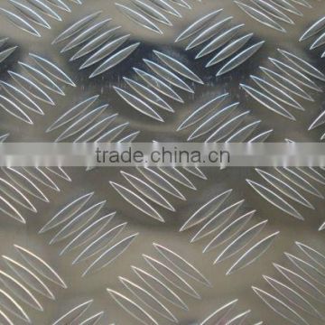 5 bars Aluminum checkered sheet, aluminum anti-slip sheet,embossed aluminum plate