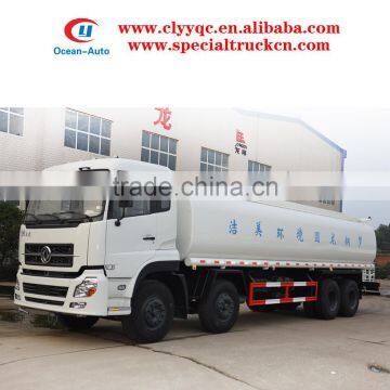 Dongfeng 8X4 tractor water tanker 25000liter water tanker truck for sale