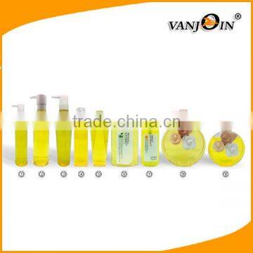 80ml 280ml 480ml 730ml Square PETG Plastic Diamond Bottle With Pump