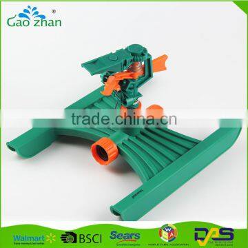 Plastic impulse agriculture water motion activated sprinkler