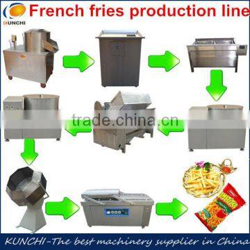 hot-sale semi-automatic /full automatic french fries production line