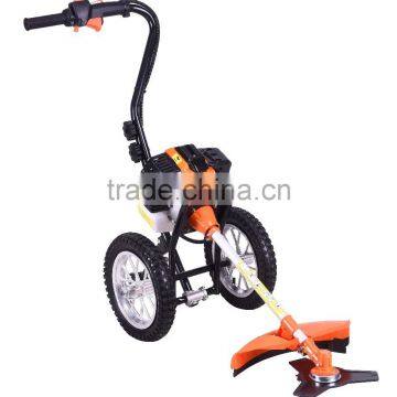 Hand push brush cutter,hand push grass cutter,hand push lawn mower with CE certificate