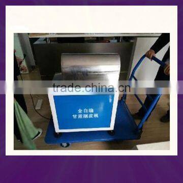 Automatic sugar cane peeling and cutting machine for sale!!