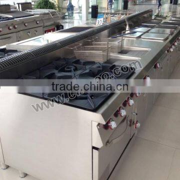 Gas Electric Pizza Salad Bar Seafood Restaurant Equipment | All Types Of Stainless Steel Kitchen Equipment photo-3