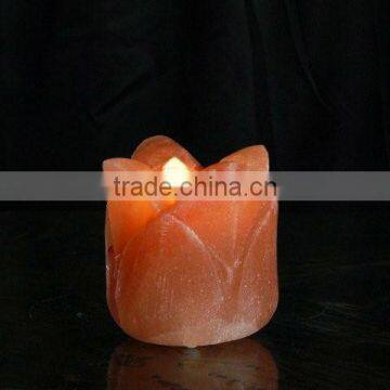 Rock Salt Candle Holder photo-1
