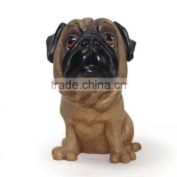 2016 Resin Sitting Small Dog Figurine photo-5