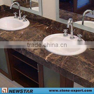 dark emperador marble
