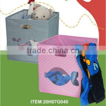 Store More Foldable Non-woven Fabric Portable Toy Storage Box