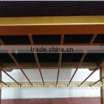 Thick Shaped Cotton With Iron Metal Church Chair photo-6