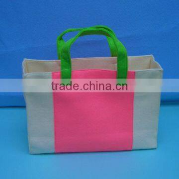 #14090533 fashion felt tote bag, felt handbag in different colors