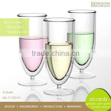 BPA Free Borosilicate Glass Novelty Heat-Resistant Glass-Cup photo-4