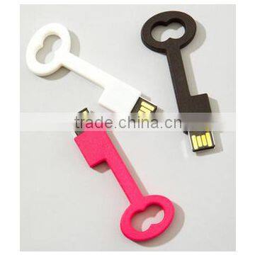 Silver 8GB Metal Key Shaped USB 2.0 Flash Drive, Golden Key Drive Memory 4gb, Mini Metal Traveller Key photo-2