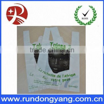 100% biodegradable plastic die cut bag