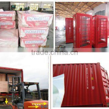 Metal Telephone Booth Decoration Cabinet photo-5