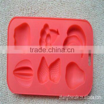 Cute Design Food Grade Silicone Ice Cube Tray and Cake Molds photo-5