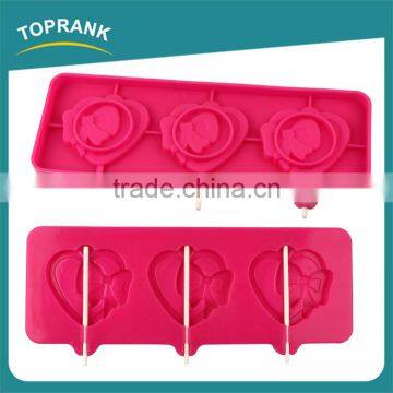 Multi Shapes Sweet Candy Chocolate Mould Silicone Lollipop Molds photo-2