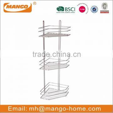 Wall Mounted 4- Tier Metal Wire Bathroom Shower Caddy photo-4