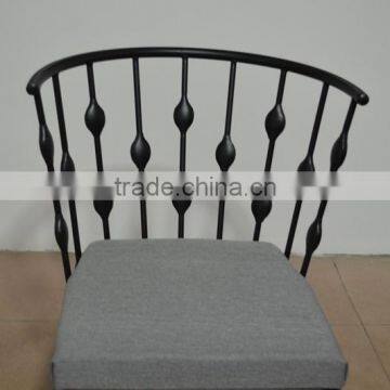 Elegant Outdoor Chair Metal Base photo-6