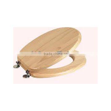 wooden toilet seat with veneer