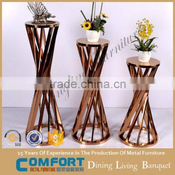 FS9003 Luxury wedding decoration iron flower pot stand