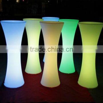Transparent Crystal Rechargeable LED Dinner Table photo-6