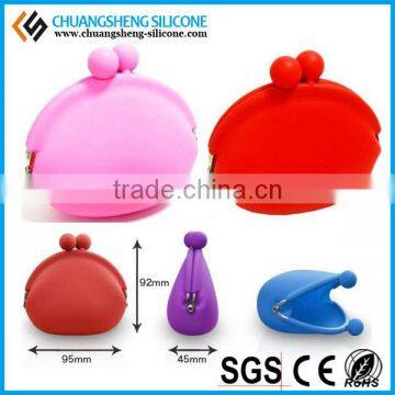 Hotsale Coloful Silicone Purse, Small Money Bag photo-2