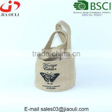 Screen Printing Jute Garden Grow Bag, Planter Bag photo-4