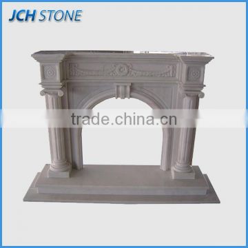 New style marble stone luxury electric fireplace