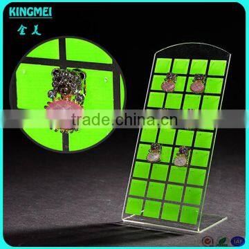 Hot!! Cute Pink Lovely Heart Shape Acrylic Earrings Display Racks photo-3