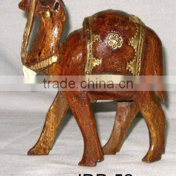 carved wooden animals/wood carved camel/ wood carving figures