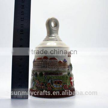 Wholesale Hot Sale Custom Vienna Austria Souvenir Ceramic Bells for Sale photo-5