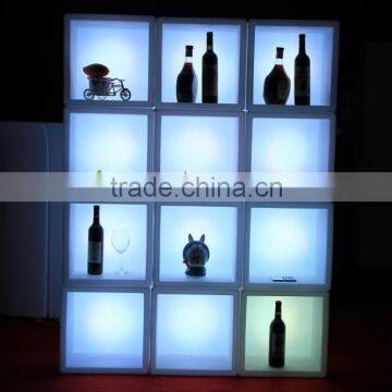 Elegant Ice Bucket With Led Light, Wine Pot, Led Plastic Cubic Tank photo-3