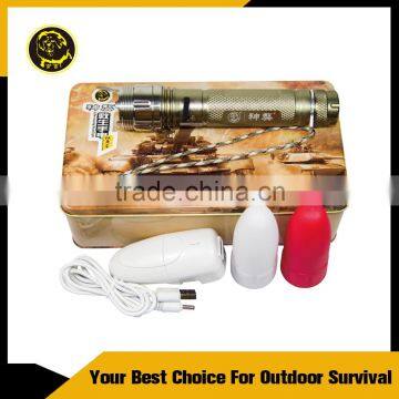 New Concept Heavy-duty Tactical Flashlight Made of Aircraft Aluminum With Multifunction photo-3