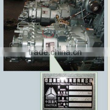 SINOTRUK HOWO gear box / transmission HW19710 for sale