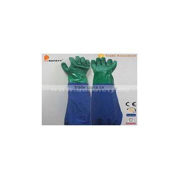 Double Color Long Sleeve Working Gloves photo-2