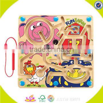 wholesale baby wooden toy maze popular kids wooden toy maze top fashion children wooden toy maze W11H012