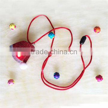 Blinking Plastic Christmas Flash Led Light Necklace for Kids photo-2