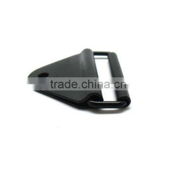 2" Plastic Chafe With Rectangle Loop and Roller, Rectangle W/Roller Chafe in Black, Plastic Chafe With Metal Loop In Black photo-4