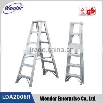 5+1 Step Two-Sided Aluminium Ladder