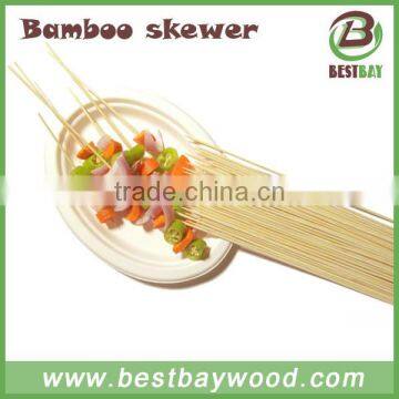 3.0x300mm Round Disposable Bamboo Skewer photo-5