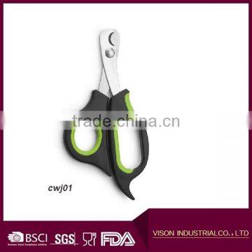 New design cat clipper/hot selling pet nail scissors