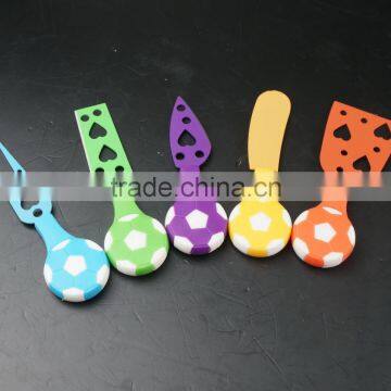 42198 5 Pieces Set Cheese Knives Steel Stainless Cheese Slicer Cheese Cutter photo-5